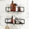 Set Of 2 Corner Shower Caddies - Cubiko