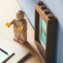 Wooden LEGO Photo Frame - Soap Treated Oak -Home Essentials Shop pic 10031 3 6284e9034ec7d