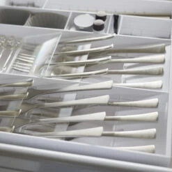 Extendable Cutlery Organiser - Tower - White 12 Extendable Cutlery Organiser - Tower - White -Home Essentials Shop pic 10060 3 62b3349d3ea65
