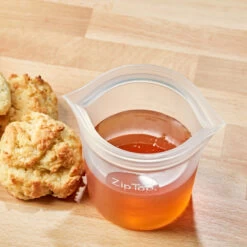 Reusable Zip Top Food Storage Cup - 710ml - Lavender -Home Essentials Shop pic 10092 3 62c57c21ed8e0