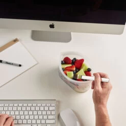 Reusable Zip Top Food Storage Container - 710ml - Lavender -Home Essentials Shop pic 10093 3 62c5881af1155