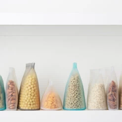 Reusable Zip Top Food Storage Containers - Set Of 8 - Frost 9 Reusable Zip Top Food Storage Containers - Set Of 8 - Frost -Home Essentials Shop pic 10095 3 62c5a122962ea