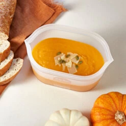 Reusable Zip Top Food Storage Containers - Set Of 8 - Frost 11 Reusable Zip Top Food Storage Containers - Set Of 8 - Frost -Home Essentials Shop pic 10095 3 62c5a142a7f39