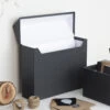 Filing Box With 12 Dividers - Lovisa - Charcoal