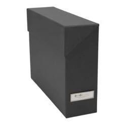 Filing Box With 12 Dividers - Lovisa - Charcoal -Home Essentials Shop pic 10239 3 63f75d418bd6a