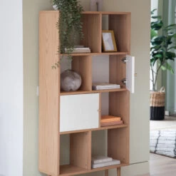 Display Unit - Tivoli - Oak And Grey -Home Essentials Shop pic 10248 3 62e2a68fd03a7