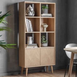 2 Door Display Cabinet - Roma