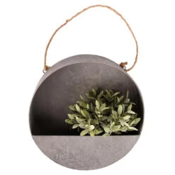 Zinc Wall Planter - Large