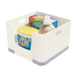 Stackable Storage Basket - Open Front -Home Essentials Shop pic 10336 3 632080042d354