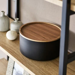 Round Storage Container With Lid - Deep - White 11 Round Storage Container With Lid - Deep - White -Home Essentials Shop pic 10370 3 63986172151de