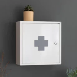 Wall Mounted First Aid Cabinet - Small