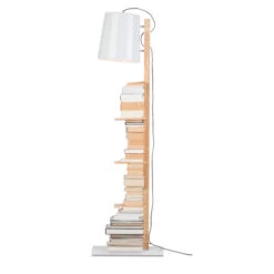 Floor Lamp With Shelves - Cambridge - Black Lamp Shade -Home Essentials Shop pic 10505 3 6410740ce874f