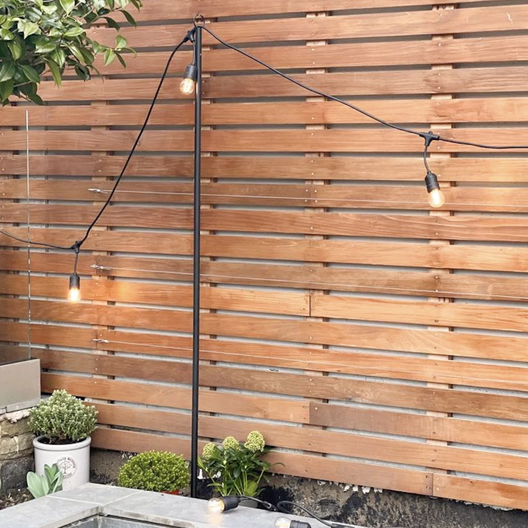 Festoon Pole - Set Of 4 - Bull Horn 2 Festoon Pole - Set Of 4 - Bull Horn - Image 2