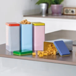 Rectangular Storage Tins - Set Of 4