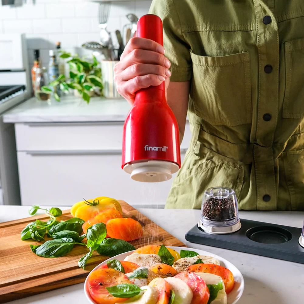 Herb And Spice Grinder - Finamill - White 2 Herb And Spice Grinder - Finamill - White - Image 2