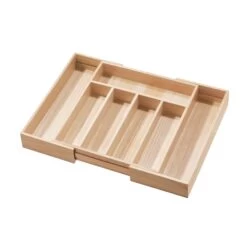Expandable Cutlery Organiser - Eco Wood -Home Essentials Shop pic 10637 3 64a579f382b7b
