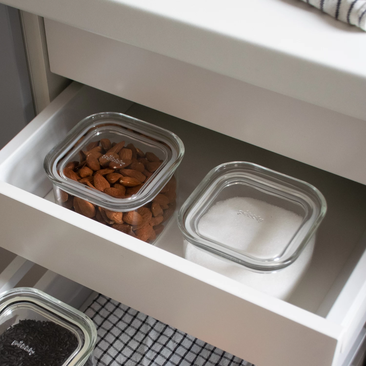 Glass Storage Canister With Glass Lid - 500ml 1 Glass Storage Canister With Glass Lid - 500ml