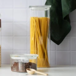 Glass Storage Canister With Glass Lid - 2200ml