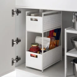 2 Tier Storage Basket Unit