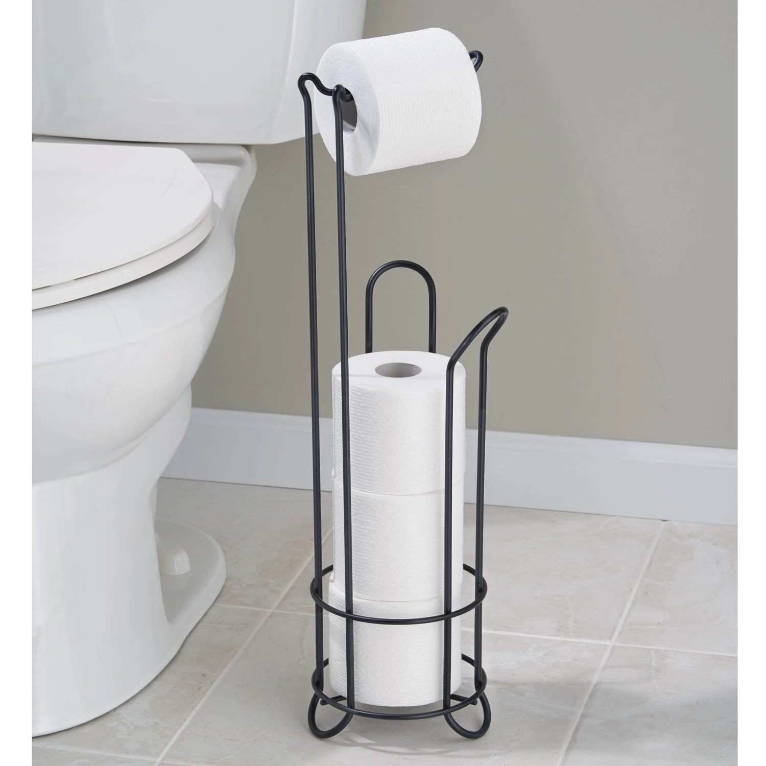 Classico Toilet Roll Stand - Chrome 3 Classico Toilet Roll Stand - Chrome - Image 3