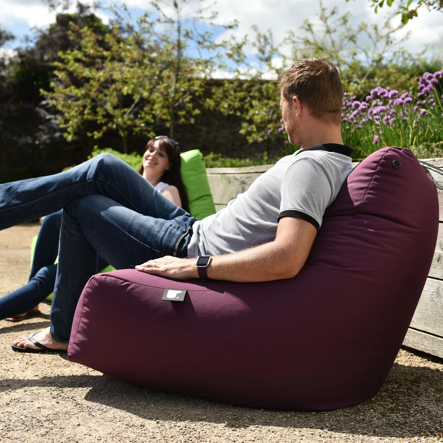 The Mighty-B Beanbag Chair - Outdoor - Red 5 The Mighty-B Beanbag Chair - Outdoor - Red - Image 5