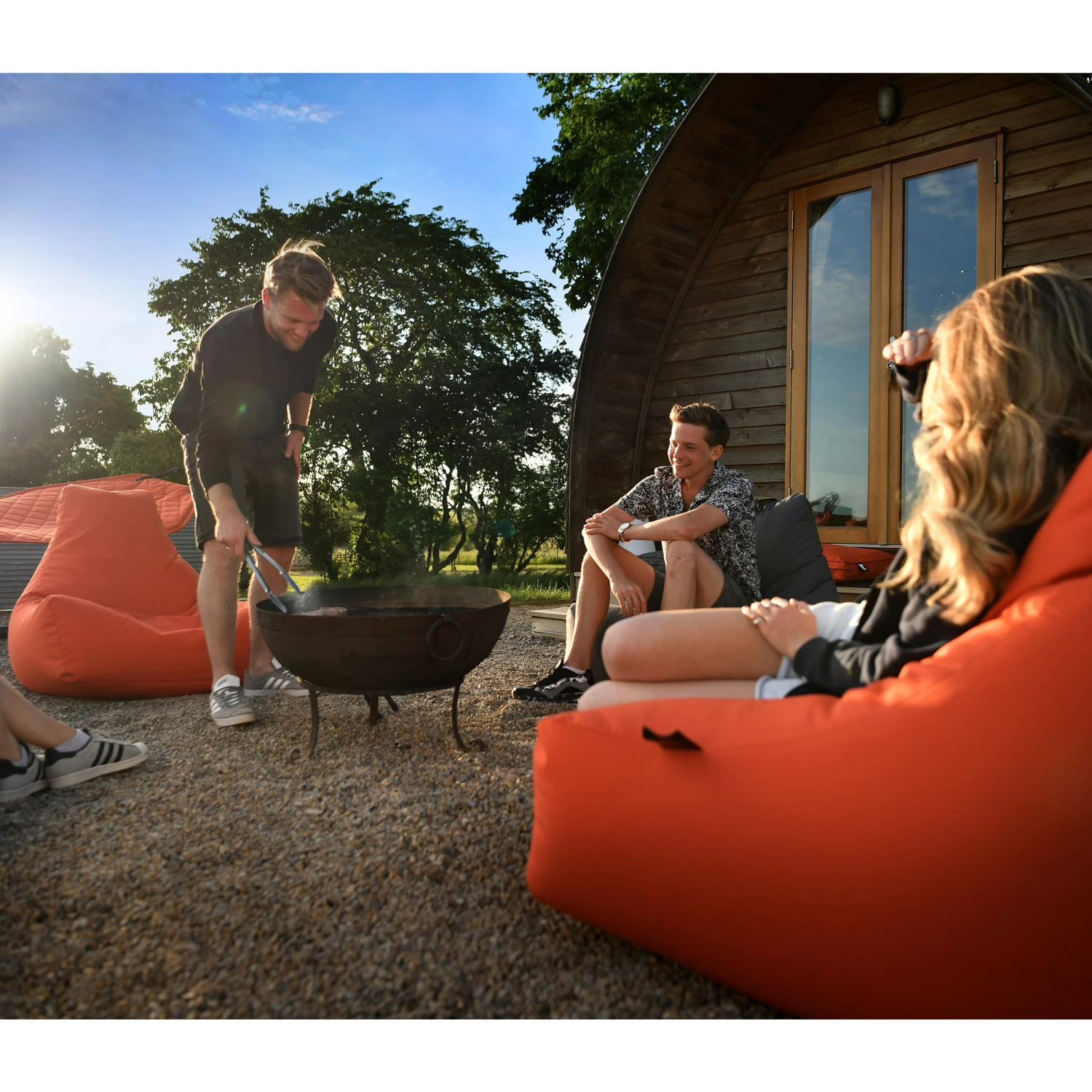 The Mighty-B Beanbag Chair - Outdoor - Red 8 The Mighty-B Beanbag Chair - Outdoor - Red - Image 8