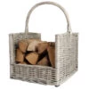 Wicker Log Carrier