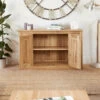Solid Oak 6 Drawer Side Board - Mobel