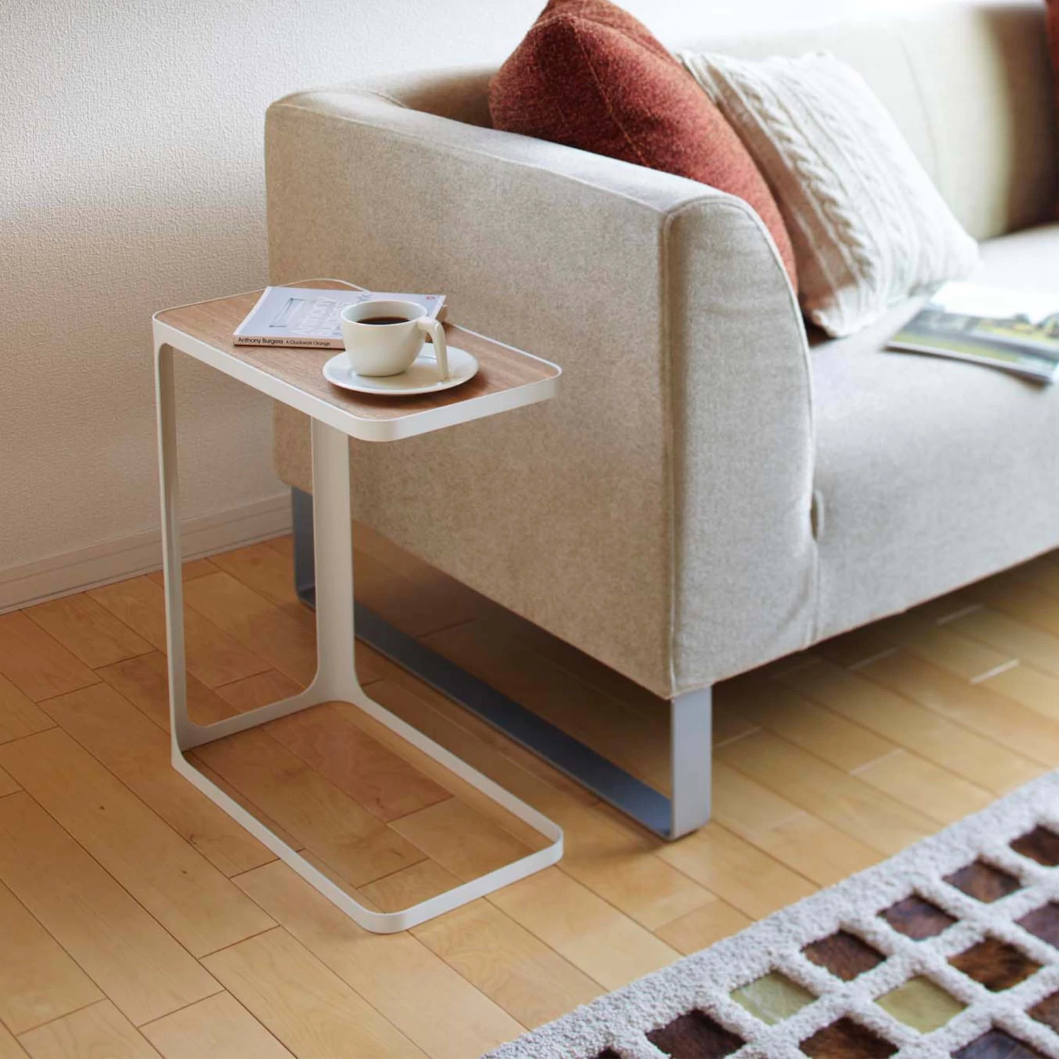 Frame Side Table - White 3 Frame Side Table - White - Image 3