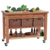 Lambourn 3 Drawer Kitchen Trolley