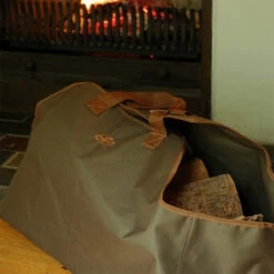 Canvas Log Bag