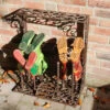 Wellington Boot Rack - Wrought Iron