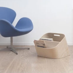 Wooden Magazine Rack - Mole