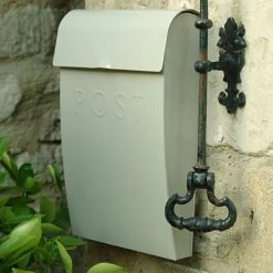 Post Box With Lock - Galvanised 7 Post Box With Lock - Galvanised -Home Essentials Shop pic 3314 3 5fb38f6e280b8