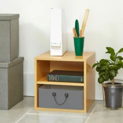 Handbridge Storage Cube - Set Q - Oak