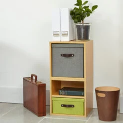 Handbridge Storage Cube - Set S - Oak
