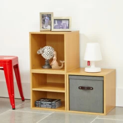 Handbridge Storage Cube - Set 2 - Oak