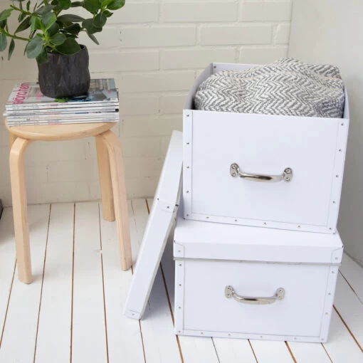 Set Of 2 Storage Boxes -Home Essentials Shop pic 373 2 6283790f49f5c