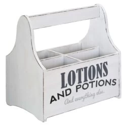 Wooden Storage Caddy - Lotions