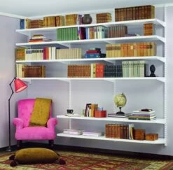 Elfa Best Selling Solution - Book Shelving II - White