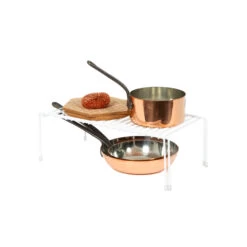 Extendable Kitchen Cupboard Shelf - White -Home Essentials Shop pic 3868 3 5faabb530a3ef