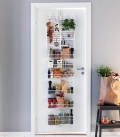 Elfa Door & Wall Rack - Pantry Storage - White