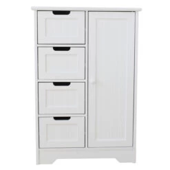 Shaker Style Cupboard Unit With 4 Drawers -Home Essentials Shop pic 4352 3 5fb50e5075ade