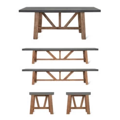 Chilson Dining Room Set - Large -Home Essentials Shop pic 4398 3 5f36545a0be8b