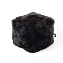 B-Box Footstool - Sheepskin - Black -Home Essentials Shop pic 4426 3 5fb4fbbd9eacf