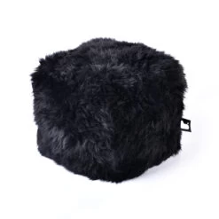 B-Box Footstool - Sheepskin - Black -Home Essentials Shop pic 4426 3 5fb4fbc39780c