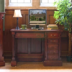 Single Pedestal Computer Desk - La Roque