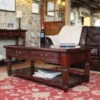 Solid Mahogany Coffee Table With Drawers - La Roque