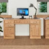 Twin Pedestal Computer Desk - Mobel