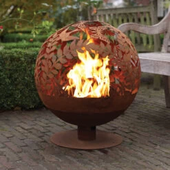 Globe Fire Pit - Woodland -Home Essentials Shop pic 4636 3 610aaedeb945e